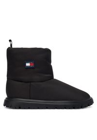 Śniegowce Tommy Jeans. Kolor: czarny