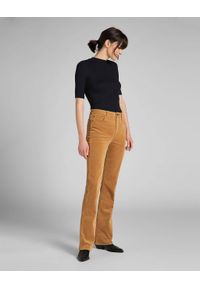 Lee - LEE RIBBED SS TEE DAMSKA BLUZKA KRÓTKI RĘKAW BLACK L40IRD01 112140008. Długość rękawa: krótki rękaw. Długość: krótkie #4