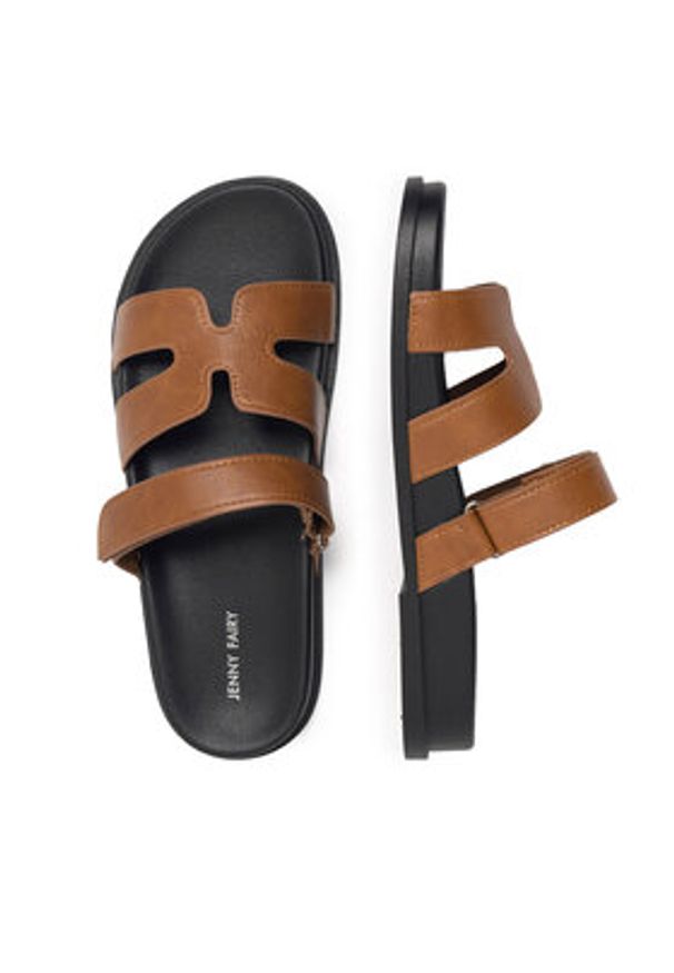 Jenny Fairy Klapki WFA2748-1 Brązowy. Kolor: brązowy. Materiał: syntetyk