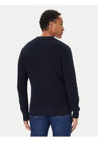 Guess Sweter M4BR30 Z3HM1 Granatowy Regular Fit. Kolor: niebieski. Materiał: bawełna #4