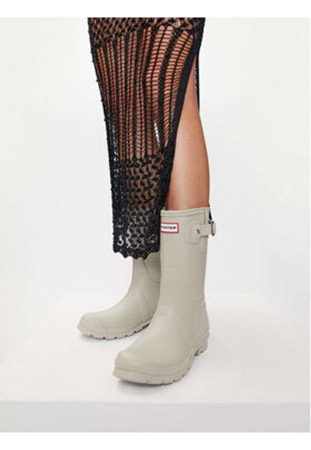 Hunter Kalosze HFW-002 Zielony. Kolor: zielony. Materiał: kauczuk