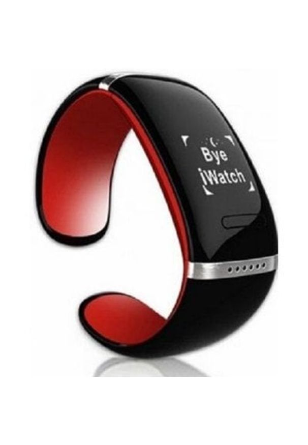 Smartband GARETT Ione Czarno-czerwony. Kolor: czarny, czerwony, wielokolorowy