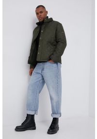 Cross Jeans Kurtka męska kolor zielony przejściowa. Kolor: zielony #4