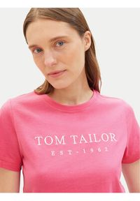 Tom Tailor T-Shirt 1041288 Różowy Regular Fit. Kolor: różowy. Materiał: bawełna #6