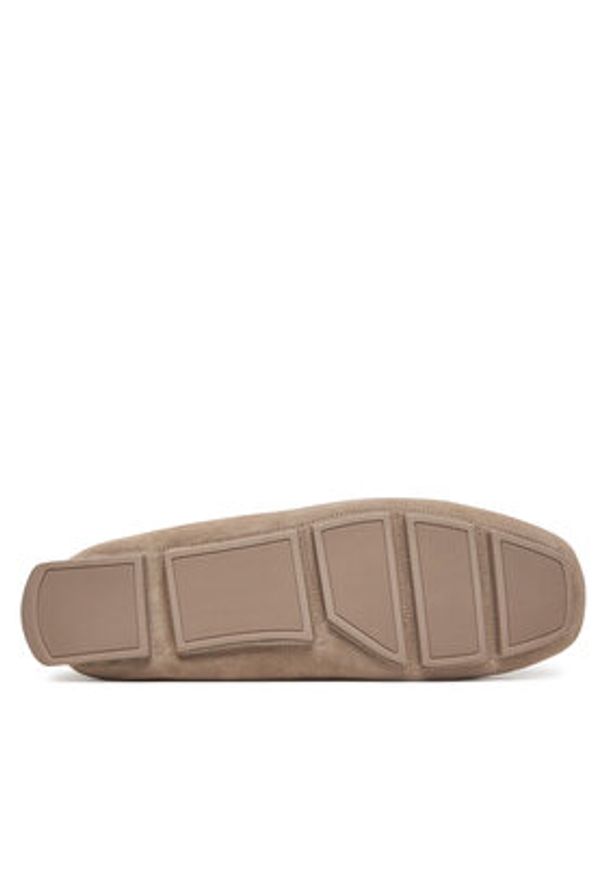 Calvin Klein Mokasyny Driver Tassels Su HM0HM02028 Beżowy. Kolor: beżowy. Materiał: skóra, zamsz
