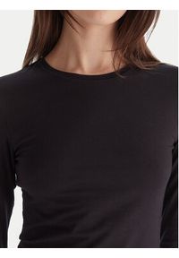 Hunkemöller Bluzka Soft 302729 Czarny Slim Fit. Kolor: czarny. Materiał: bawełna #5