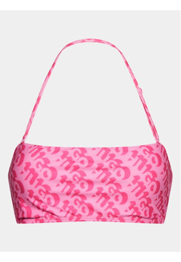 Hugo Góra od bikini Bonnie 50515319 Różowy. Kolor: różowy. Materiał: syntetyk