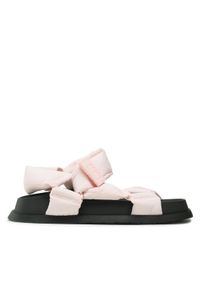 Tommy Jeans Sandały New Sandals Wmns EN0EN02135 Różowy. Kolor: różowy. Materiał: materiał