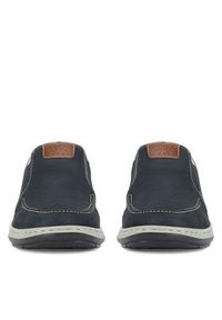Rieker Półbuty 17360-15 Granatowy. Kolor: niebieski. Materiał: nubuk, skóra #5