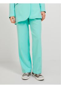 JJXX Spodnie materiałowe Mary 12200674 Turkusowy Regular Fit. Kolor: turkusowy. Materiał: syntetyk #1