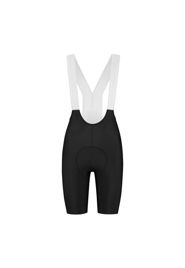 ROGELLI - Profesjonalne spodenki rowerowe damskie Rogelli PRIME 2.0 z wkładką żelową. Kolor: czarny. Materiał: materiał, lycra