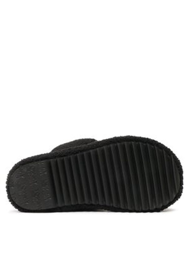 Tommy Jeans Kapcie Tj Winter Sandal 2D EN0EN02031 Czarny. Kolor: czarny. Materiał: materiał
