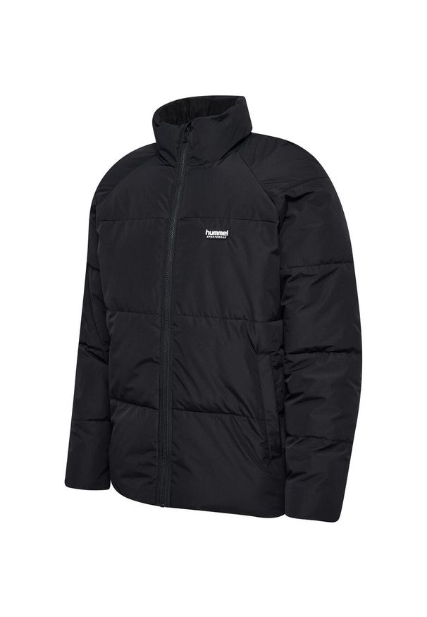 Kurtka puchowa Hummel. Kolor: czarny. Materiał: puch. Sport: outdoor, turystyka piesza