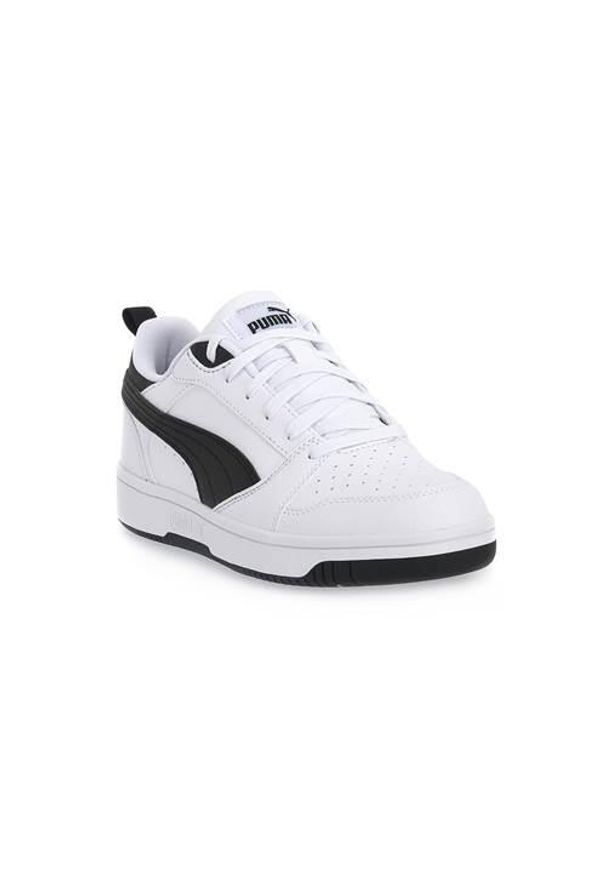 Buty do chodzenia damskie Puma 02 Rebound V6 Low Jr. Zapięcie: sznurówki. Kolor: wielokolorowy, biały. Materiał: materiał, tkanina, syntetyk. Szerokość cholewki: normalna. Sport: turystyka piesza