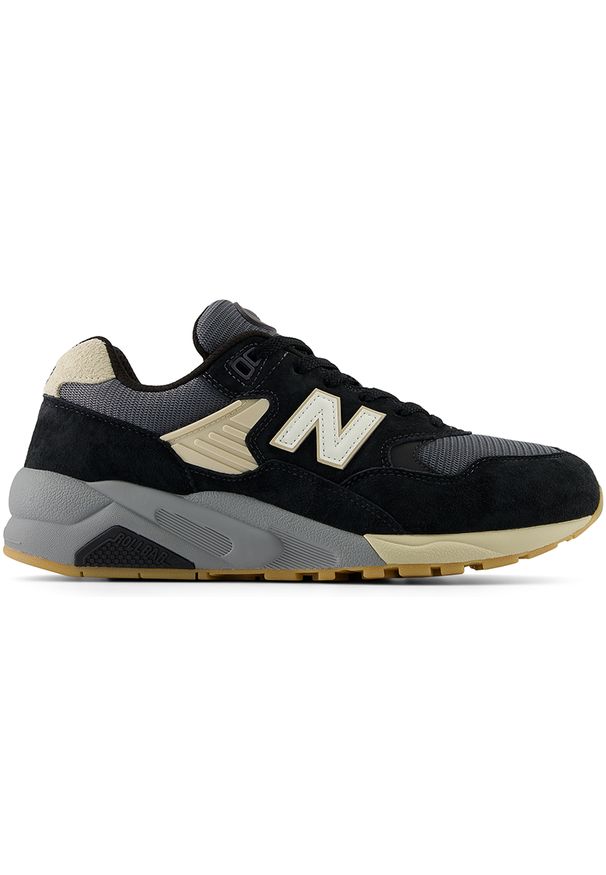 Buty męskie New Balance MT580ESC – czarne. Kolor: czarny. Materiał: materiał, dresówka, skóra, guma. Szerokość cholewki: normalna