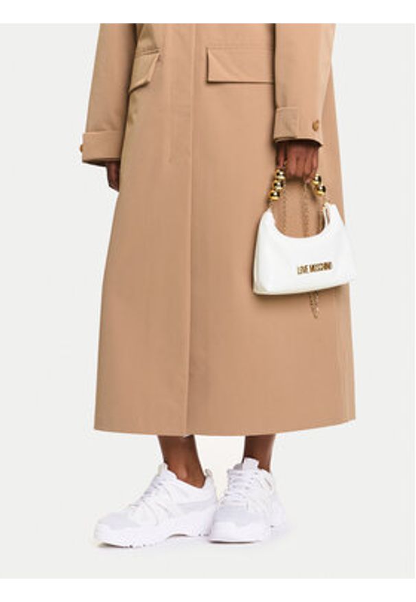 Love Moschino - LOVE MOSCHINO Torebka JC4252PP0MKS0100 Biały. Kolor: biały. Materiał: skórzane