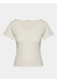 AMERICAN VINTAGE - American Vintage T-Shirt Aksun AK02DE24 Biały Regular Fit. Kolor: biały. Materiał: bawełna. Styl: vintage #1