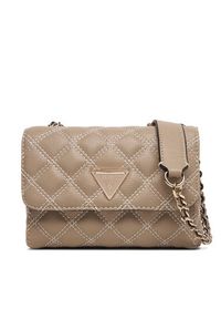 Guess Torebka Giully II Mini HWQG96 73740 Beżowy. Kolor: beżowy. Materiał: skórzane #6