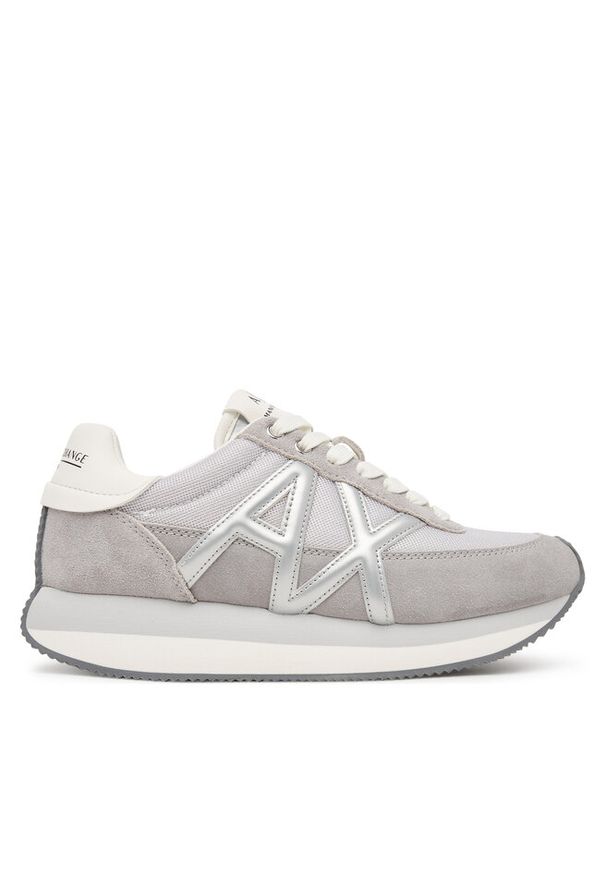 Sneakersy Armani Exchange. Kolor: szary