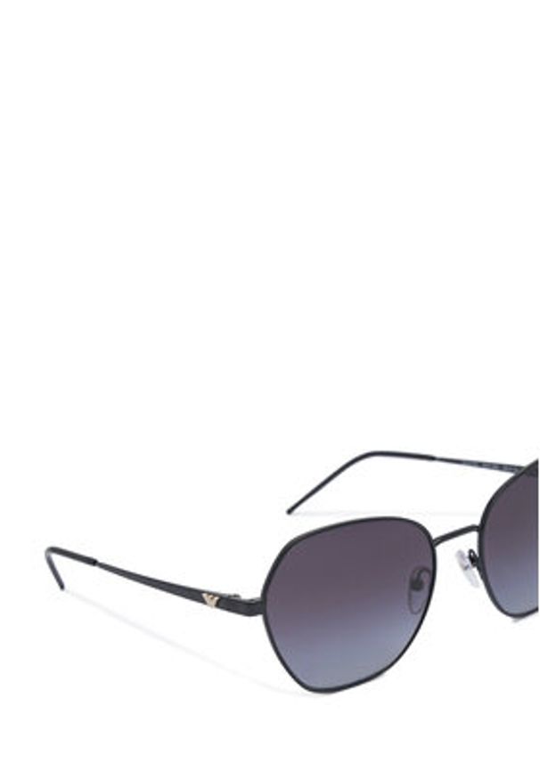 Emporio Armani Okulary przeciwsłoneczne 0EA2161 30018G Czarny. Kolor: czarny