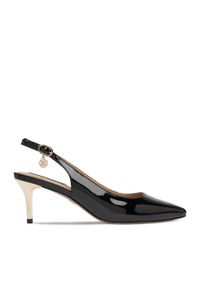 Nine West Czółenka CEO-LP655163A-9 Czarny. Kolor: czarny. Materiał: materiał #1