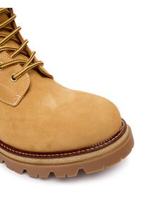 Guess Trapery FMFSIR LEA10 Beżowy. Kolor: beżowy. Materiał: skóra, nubuk #6