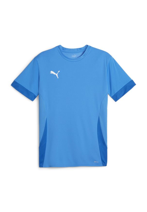 Koszulka dla dzieci Puma TeamGloal. Kolor: niebieski. Sport: piłka nożna