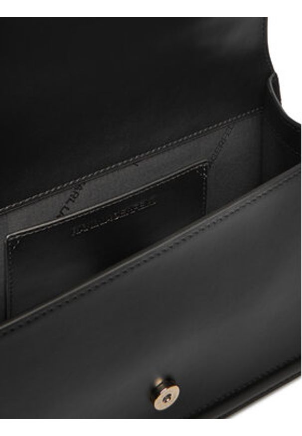 Karl Lagerfeld - KARL LAGERFELD Torebka A4W30278 Czarny. Kolor: czarny. Materiał: skórzane, zamszowe