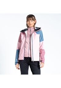 DARE 2B - Checkpoint III Dare 2B damska turystyczna kurtka przeciwdeszczowa. Kolor: różowy. Materiał: poliester. Sport: narciarstwo #1