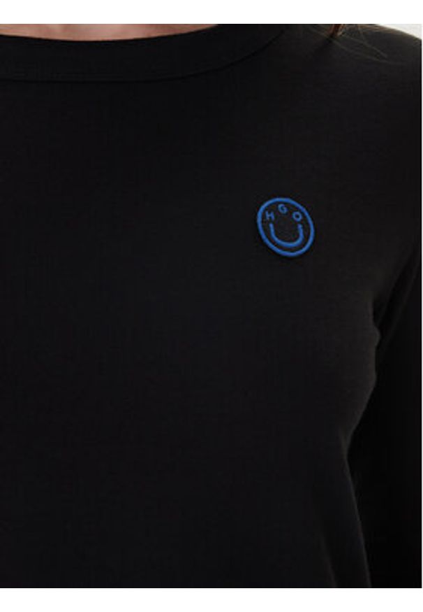 Hugo Bluzka Daliria_B 50520316 Czarny Regular Fit. Kolor: czarny. Materiał: bawełna