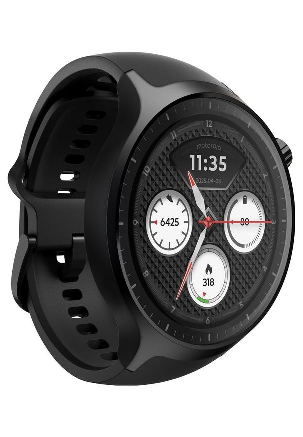 MOTOROLA - Motorola Moto Watch Volcanic Ash (Black)
