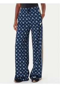 Guess Spodnie dresowe V5YB10 K0282 Granatowy Relaxed Fit. Kolor: niebieski. Materiał: syntetyk