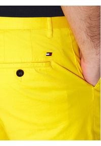 TOMMY HILFIGER - Tommy Hilfiger Szorty materiałowe Brooklyn MW0MW23563 Żółty Regular Fit. Kolor: żółty. Materiał: materiał, bawełna #2