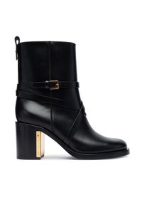 Botki Elisabetta Franchi. Kolor: czarny