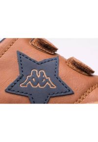 Buty Kappa Tops M Jr 280002M-5467 brązowe. Okazja: na co dzień. Zapięcie: rzepy. Kolor: brązowy. Materiał: materiał, syntetyk. Szerokość cholewki: normalna #3