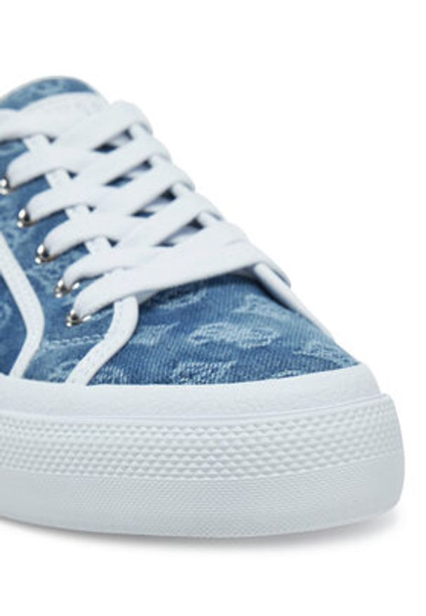 Guess Sneakersy FLJJX7 FAL12 Niebieski. Kolor: niebieski. Materiał: skóra