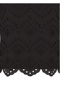 Pieces Top Vilde 17156563 Czarny Regular Fit. Kolor: czarny. Materiał: bawełna #4