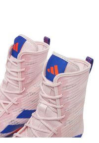 Adidas - adidas Buty bokserskie Box Hog 4 IH2733 Różowy. Kolor: różowy. Materiał: materiał #4