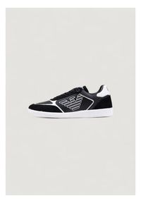 EA7 Emporio Armani Sneakersy 7X000405 AF19826 MC001 Czarny. Kolor: czarny. Materiał: skóra #3