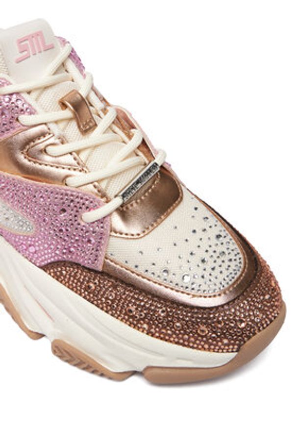 Steve Madden Sneakersy Privy SM11004670 Kolorowy. Materiał: materiał. Wzór: kolorowy