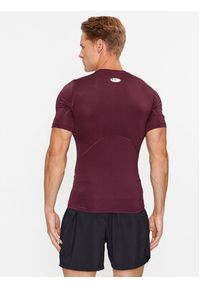 Under Armour T-Shirt Ua Hg Armour Comp Ss 1361518 Bordowy Compression Fit. Kolor: czerwony. Materiał: syntetyk #4