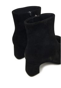 Clarks Botki Fernie Zip 26182936 Czarny. Kolor: czarny. Materiał: zamsz, skóra #6