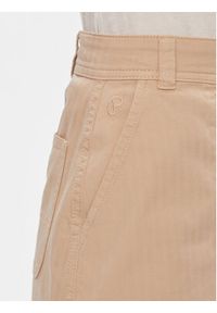 Pepe Jeans Spódnica mini Becky PL901091 Beżowy Slim Fit. Kolor: beżowy. Materiał: bawełna #5