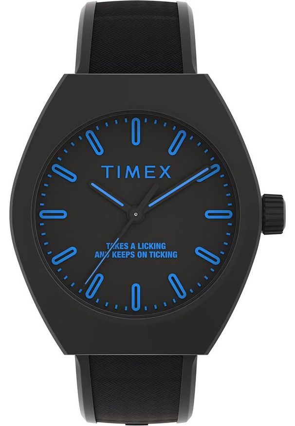 Zegarek Timex Zegarek męski Timex TW2W42300 czarny. Kolor: czarny