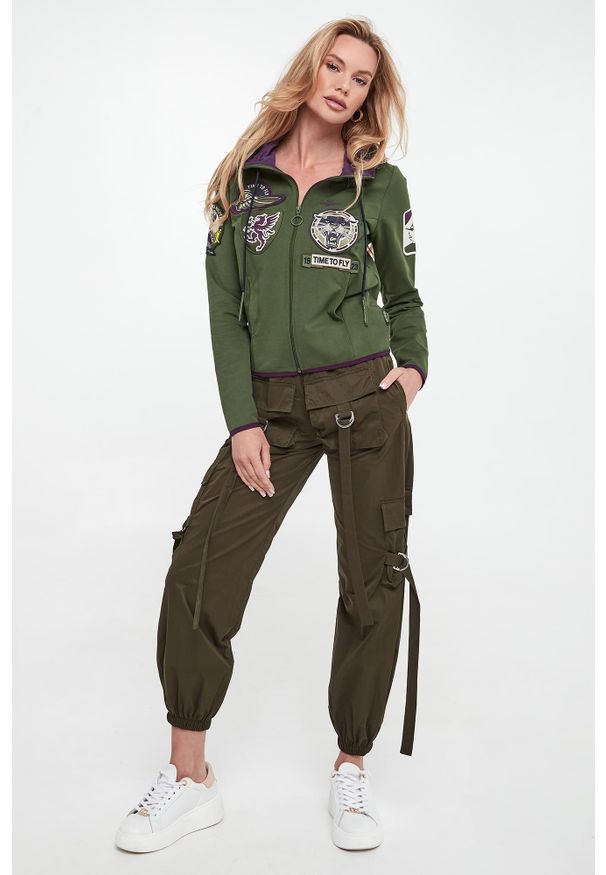 Aeronautica Militare - Bluza damska z kapturem AERONAUTICA MILITARE. Typ kołnierza: kaptur