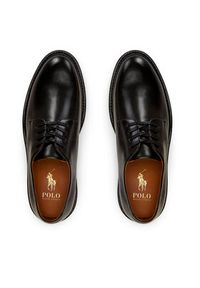 Polo Ralph Lauren Półbuty Asher Derby Ds Dby 803945279002 Czarny. Kolor: czarny. Materiał: skóra #2