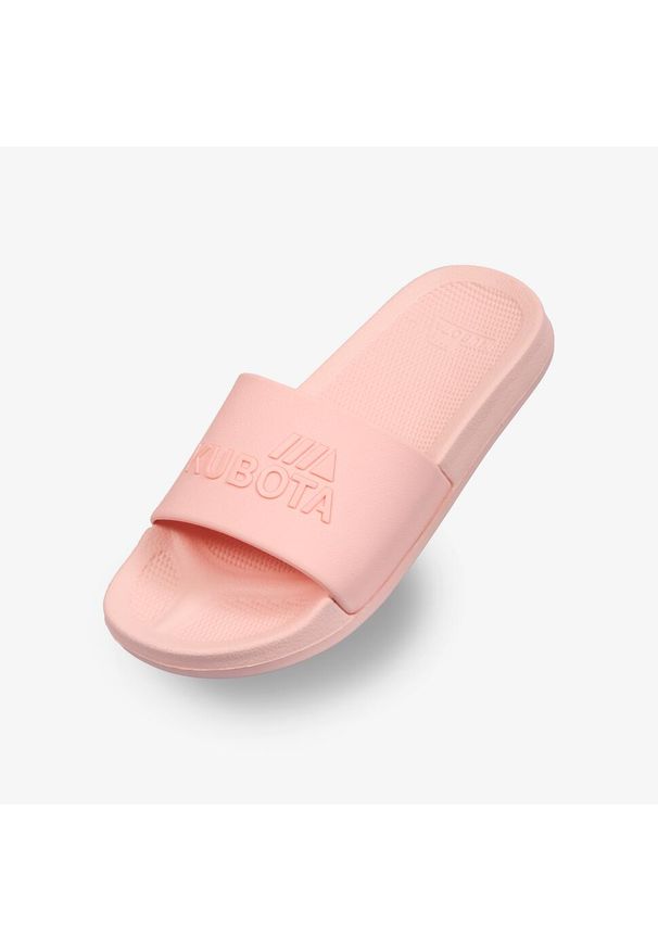 Klapki basenowe Kubota Basic Plain Pink. Materiał: materiał. Styl: sportowy