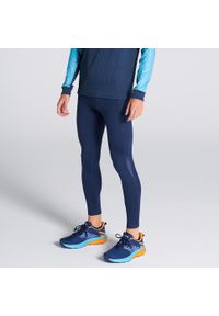 Legginsy do biegania dla dorosłych Joma Elite IX długie. Kolor: niebieski. Długość: długie