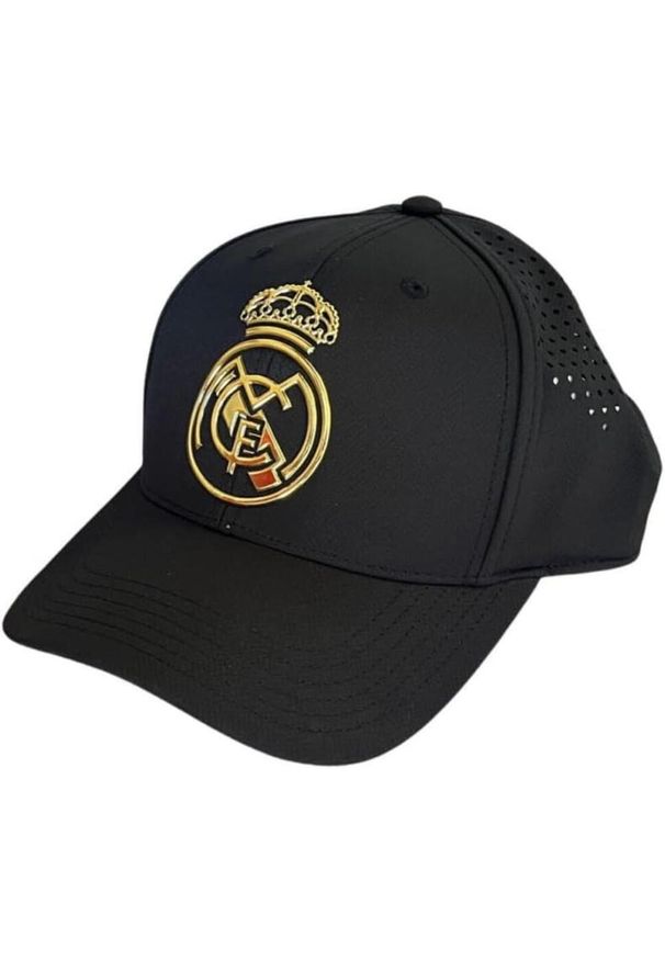 Real Madrid - Czapka z daszkiem Real Madryt Jr - oficjalna licencjonowana. Kolor: czarny