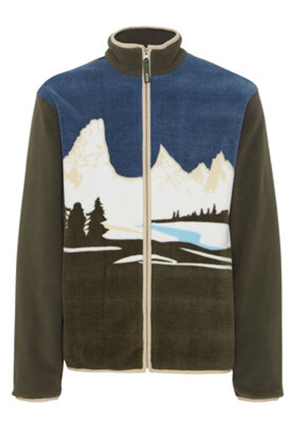 !SOLID - Solid Polar 21108084 Zielony Regular Fit. Kolor: zielony. Materiał: syntetyk, polar